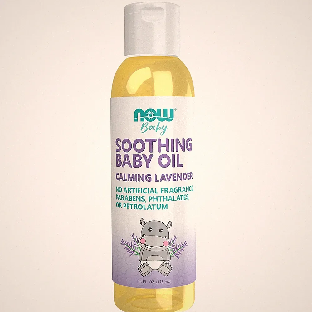 Baby, Soothing Baby Oil, Calming Lavender, No Artificial Fragrance, Parabens, Ph