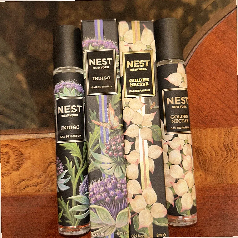 Nest New York: Duo Golden Nectar & Indigo Travel Perfumes 8ml