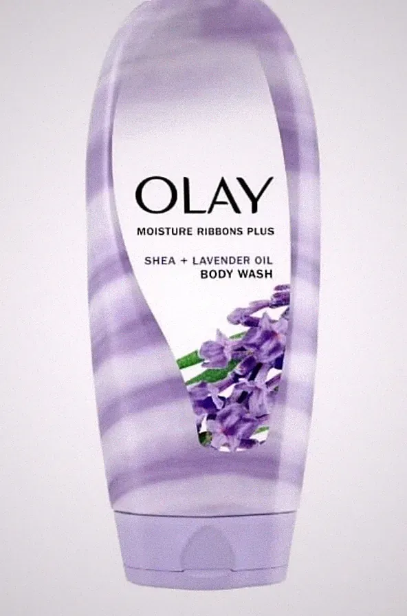 Olay Body Wash Indulgent Ribbons Plus Shea & Lavender Oil Scent 18 oz